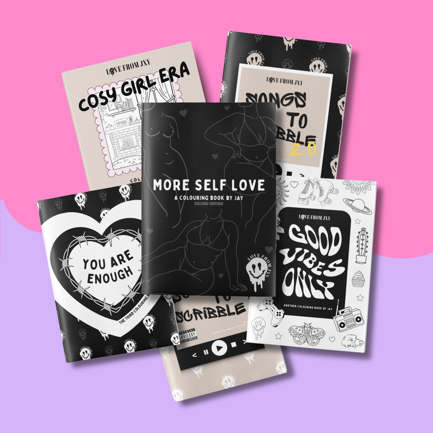 Cosy Girl Era Colouring Book
