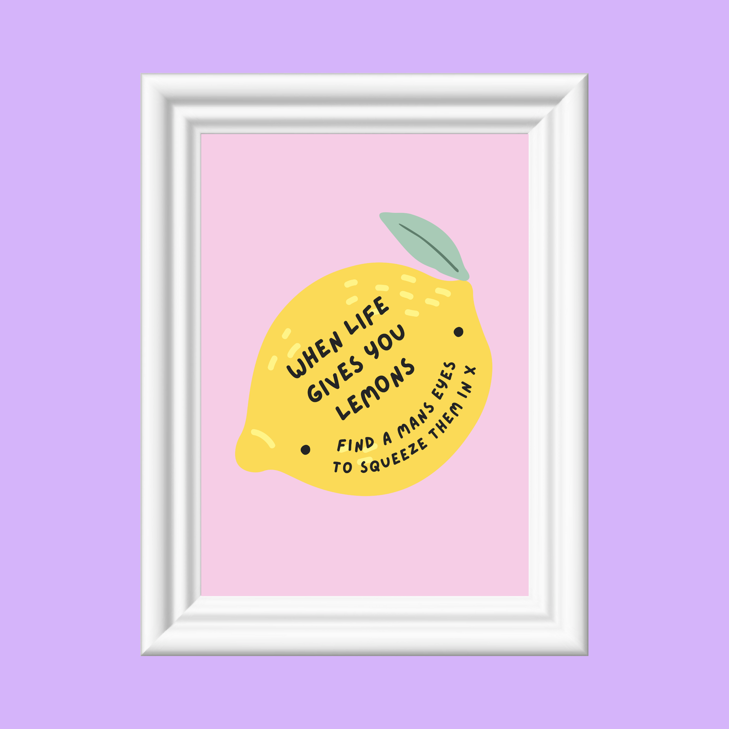Lemon Print