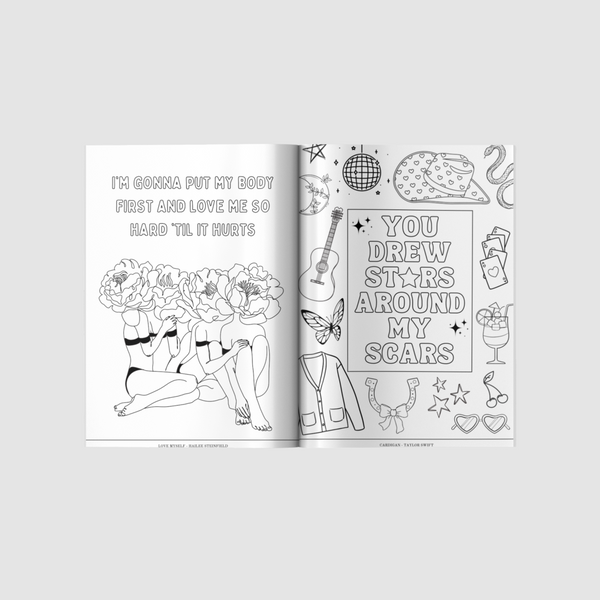 Songs To Scribble 2.0 Colouring Book