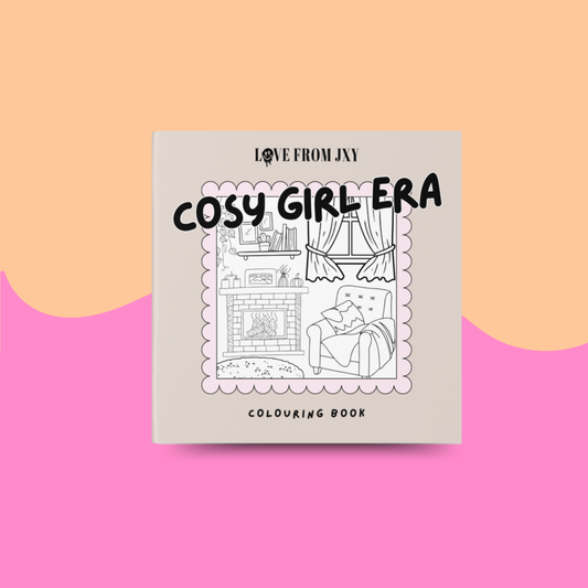 Cosy Girl Era Colouring Book