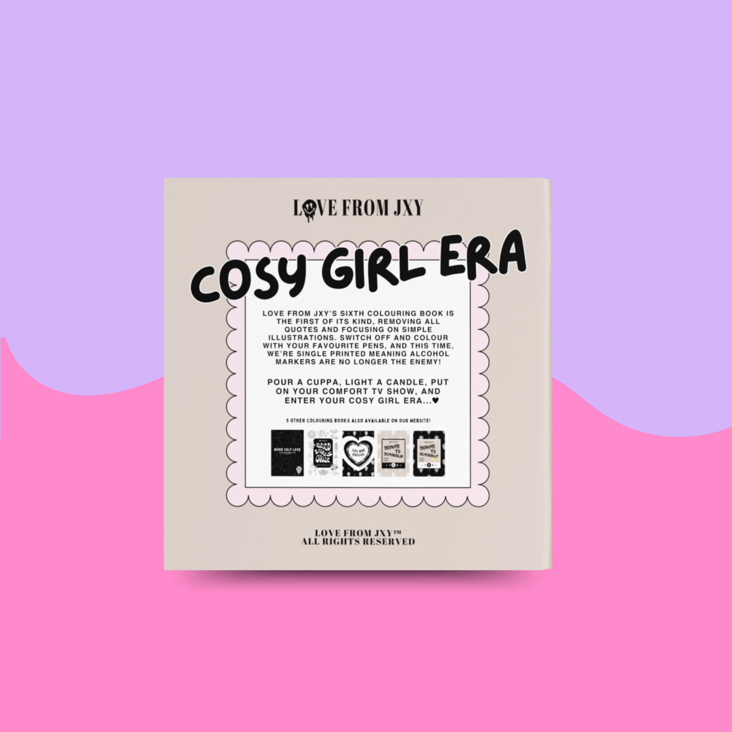 Cosy Girl Era Colouring Book