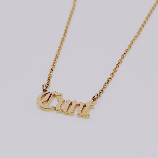 C*nt Necklace